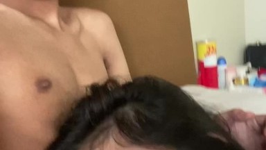 Si Cantik Lagi Nelen Kontol