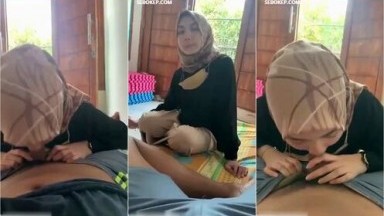Bokep Indo Sepongan Gadis Manis Hijab Imut Nyepong Pacar Viral - BOKEPI