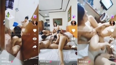 Bokep Indo Pesta Seks Bareng Trio Milf Luar Biasa Enak Mlive - Bokep Indoh