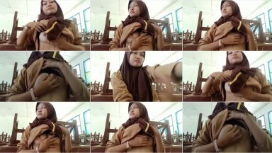 Video Bokep Jilbab SMA Exhib Pap Nenen di Kelas - Avtub Bokep