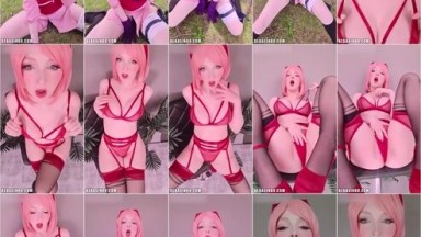 Bokep Mikomin Cosplay Sakura Masturbate - BOKEPSIN COM